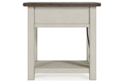 Bolanburg Two - tone Chairside End Table - Gate FurnitureEnd Table Chair Side