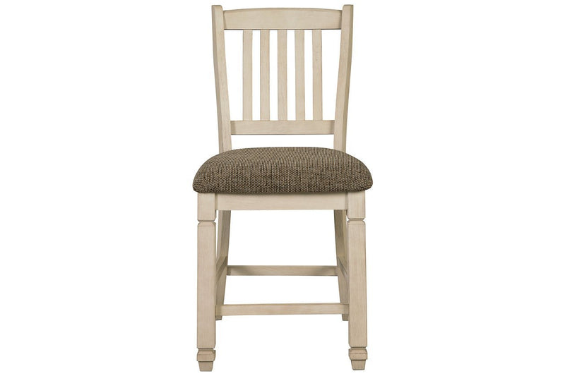 Bolanburg Two - tone Counter Height Bar Stool (Set of 2) - Gate FurnitureBarstool