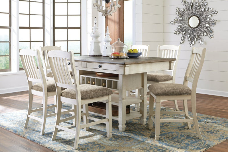 Bolanburg Two - tone Counter Height Dining Table - Gate FurnitureDining Table