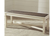 Bolanburg Two - tone Dining Bench - Gate FurnitureAccent Bench