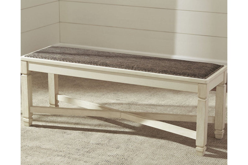 Bolanburg Two - tone Dining Bench - Gate FurnitureAccent Bench