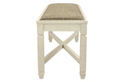 Bolanburg Two - tone Dining Bench - Gate FurnitureAccent Bench