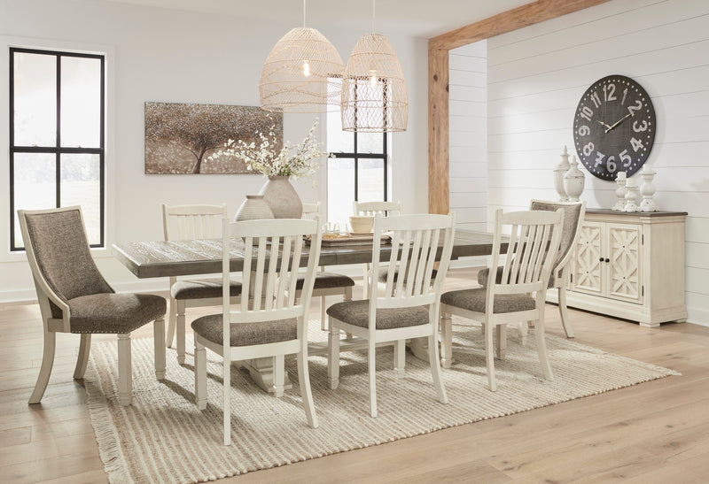 Bolanburg Two - tone Extendable Dining Set - Gate FurnitureDining Room Set