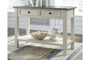 Bolanburg Two - tone Sofa/Console Table - Gate FurnitureEnd Table