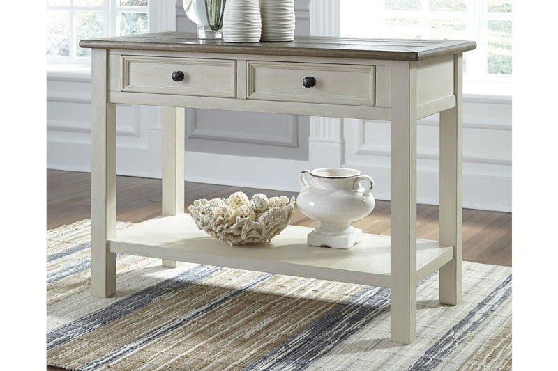 Bolanburg Two - tone Sofa/Console Table - Gate FurnitureEnd Table