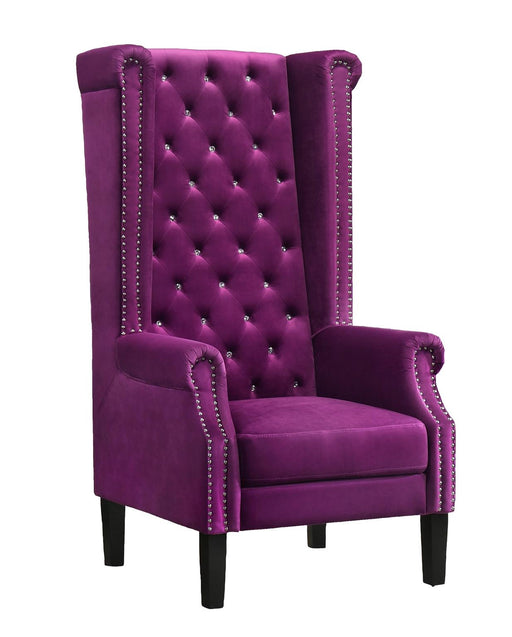 Bollywood-Purple Chair - BOLLYWOOD-PURPLE CHAIR - Gate Furniture