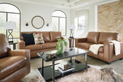 Bolsena Caramel Leather Living Room Set - Gate FurnitureLiving Room Set