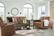 Bolsena Caramel Leather Living Room Set - Gate FurnitureLiving Room Set