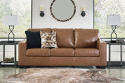 Bolsena Caramel Leather Living Room Set - Gate FurnitureLiving Room Set