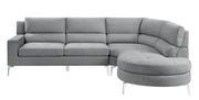 Bonita Gray RAF Sectional - Gate FurnitureSectional