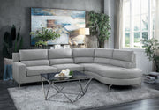 Bonita Gray RAF Sectional - Gate FurnitureSectional