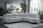 Bonita Gray RAF Sectional - Gate FurnitureSectional