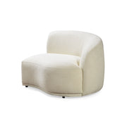 Bonita Ivory Boucle 3 - Piece Curved Sectional - Gate FurnitureSectional