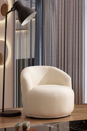 Bonita Ivory Boucle Sofa & Loveseat - BONITAIVORY-SL