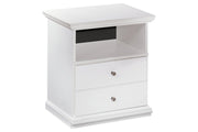 Bostwick Shoals White Nightstand - Gate FurnitureNightstand