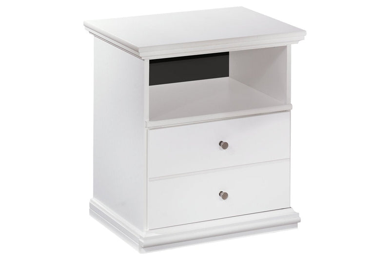 Bostwick Shoals White Nightstand - Gate FurnitureNightstand
