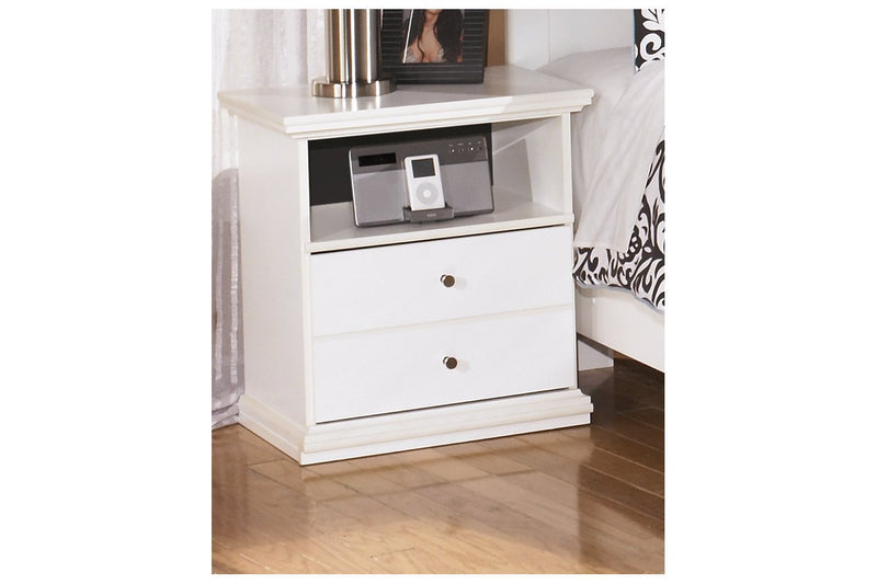 Bostwick Shoals White Nightstand - Gate FurnitureNightstand