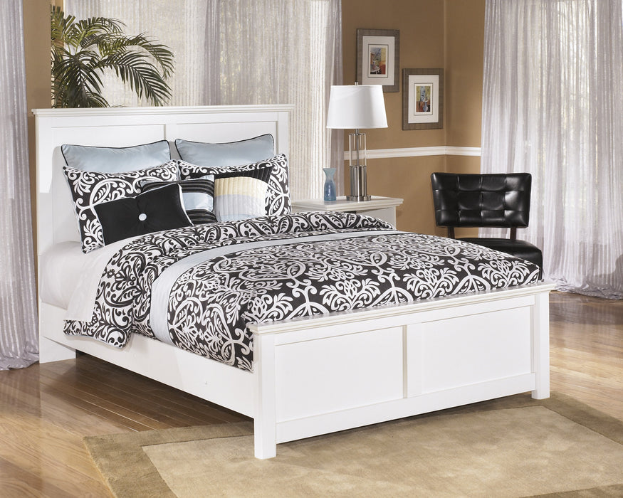 Bostwick Shoals White Queen Panel Bed - Gate Furniture