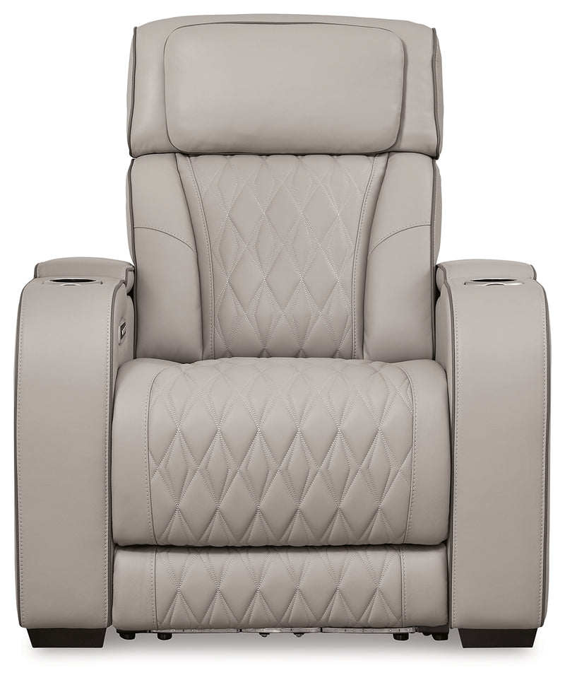 Boyington Gray Power Recliner - U2710513