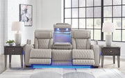 Boyington Gray Power Reclining Sofa - Gate FurniturePower Reclining Sofa