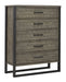 Brennagan Gray Panel Bedroom Set - Gate Furniture