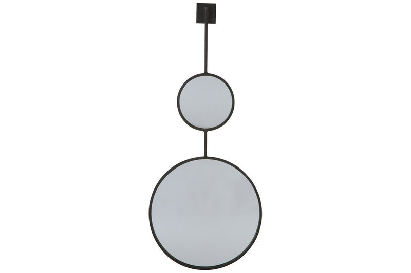 Brewer Black Accent Mirror - Gate FurnitureOther Products