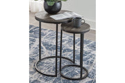 Briarsboro Black/Gray Accent Table (Set of 2) - Gate FurnitureTable