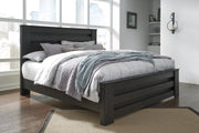 Brinxton Black King Panel Bed - Gate FurnitureKing Bed