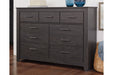 Brinxton Charcoal Dresser - B249-31 - Gate Furniture
