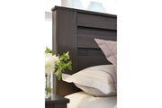 Brinxton Charcoal King Panel Bed - Gate FurnitureKing Bed