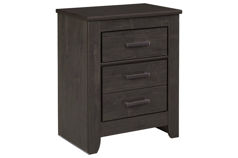 Brinxton Charcoal Nightstand - Gate FurnitureNightstand