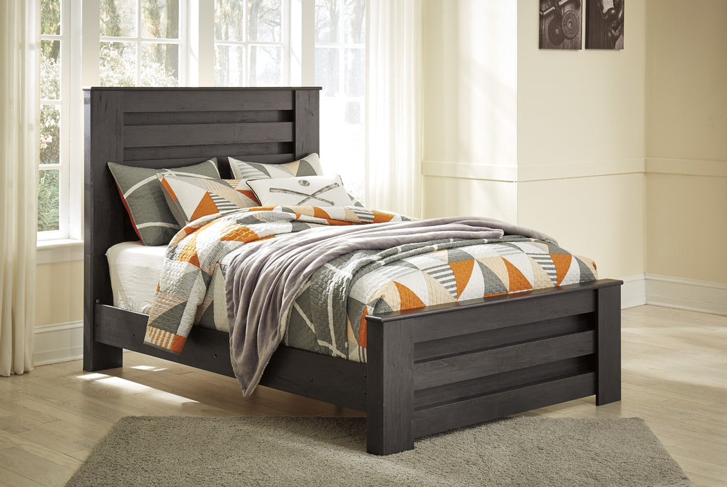 Brinxton Charcoal Panel Youth Bedroom Set - Gate Furniture