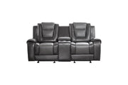 Briscoe Gray Reclining Living Room Set - Gate FurnitureLiving Room Set