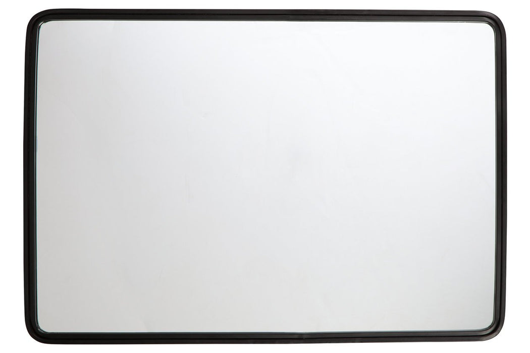 Brocky Black Accent Mirror - A8010214 - Gate Furniture