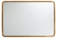 Brocky Gold Finish Accent Mirror - A8010215 - Gate Furniture