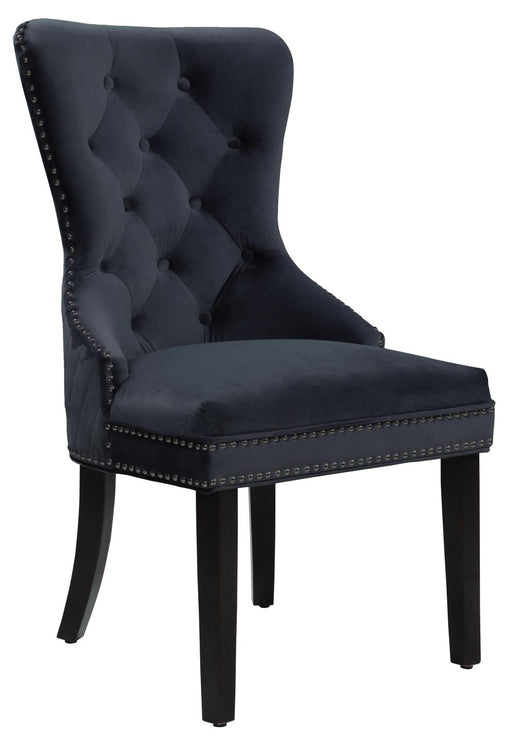 Bronx-Black Chair 2Pk - BRONX-BLACK CHAIR 2PK - Gate Furniture