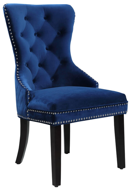 Bronx-Navy Chair 2Pk - BRONX-NAVY CHAIR 2PK - Gate Furniture