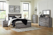 Bronyan Dark Gray Panel Bedroom Set - Gate FurnitureBedroom Set