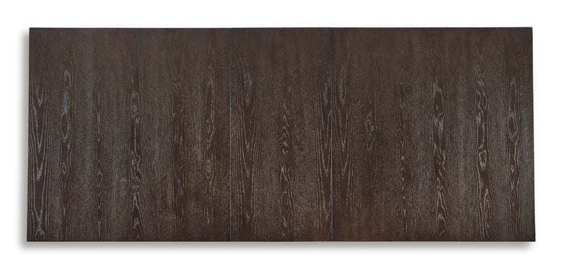 Burkhaus Dark Brown Extendable Dining Set - Gate FurnitureDining Room Set