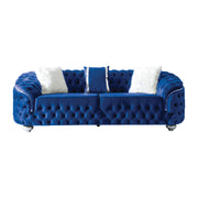 Bursa 91 in. Sofa in Navy - Gate FurnitureSofa
