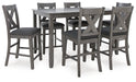Caitbrook Counter Height Dining Table and Bar Stools (Set of 7) - D388-423 - Gate Furniture