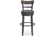 Caitbrook Gray Bar Height Bar Stool - Gate FurnitureBarstool