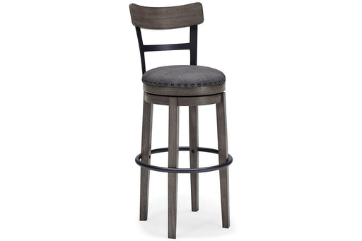 Caitbrook Gray Bar Height Bar Stool - Gate FurnitureBarstool