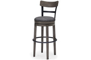 Caitbrook Gray Bar Height Bar Stool - Gate FurnitureBarstool