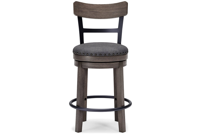 Caitbrook Gray Counter Height Bar Stool - Gate FurnitureBarstool