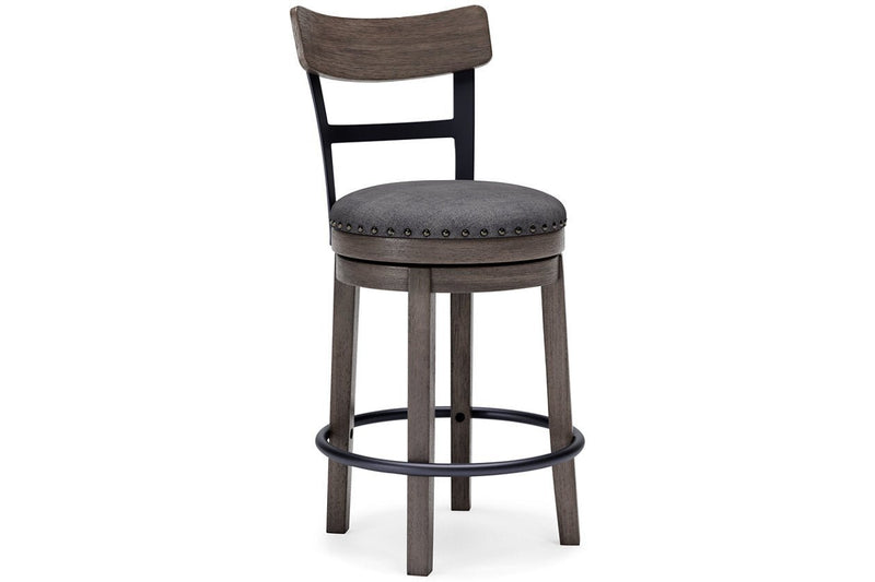 Caitbrook Gray Counter Height Bar Stool - Gate FurnitureBarstool