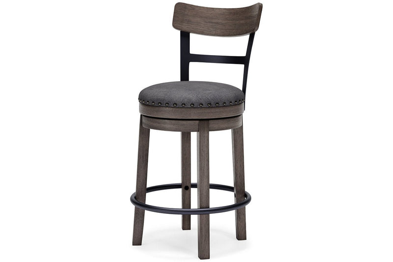 Caitbrook Gray Counter Height Bar Stool - Gate FurnitureBarstool