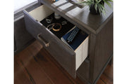 Caitbrook Gray Nightstand - Gate FurnitureNightstand