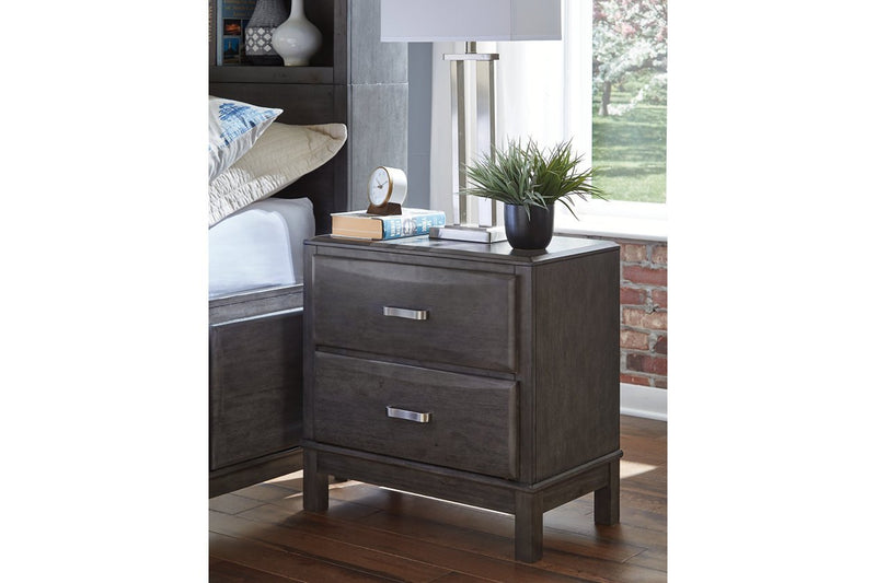 Caitbrook Gray Nightstand - Gate FurnitureNightstand