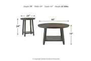 Caitbrook Gray Table (Set of 3) - Gate FurnitureOccasional Table Set